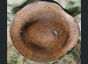 German helmet M35 / from Smolensk