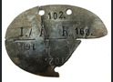 German dogtag I./ A.R.160 (60th Infantry Division (Wehrmacht) / from Stalingrad