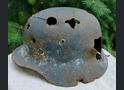 German helmet M40 / from Stalingrad 