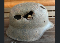 German helmet M42 / from Kursk