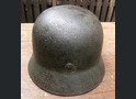 Wehrmacht helmet M35 / from Stalingrad