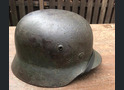 Wehrmacht helmet M35 / from Stalingrad