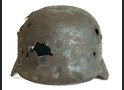 Wehrmacht helmet M35 / from Kursk