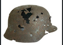 Wehrmacht helmet M35 / from Kursk