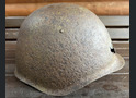 Soviet helmet SSh39 / from Stalingrad