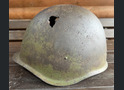 Soviet helmet SSh40 / from Stalingrad