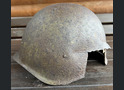 Soviet helmet SSh40 / from Stalingrad