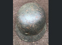 Wehrmacht helmet M35 / from Stalingrad