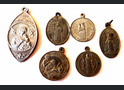 German catholic pendants / from Leningrad 