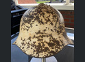 Winter camo Soviet helmet SSh36 / from Murmansk