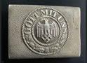  Wehrmacht belt buckle "Gott mit Uns" / from Stalingrad