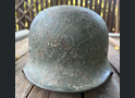 Wehrmacht helmet M35 DD / from Stalingrad