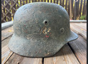 Wehrmacht helmet M35 DD / from Stalingrad