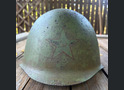 Soviet helmet SSh39 / from Stalingrad