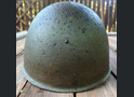 Soviet helmet SSh39 / from Stalingrad