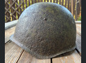 Soviet helmet SSh39 / from Stalingrad