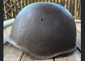 Soviet helmet SSh39 / from Stalingrad