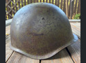 Soviet helmet SSh39 / from Stalingrad