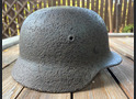 Wehrmacht helmet M40 / from Novgorod