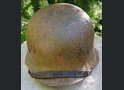 Waffen SS helmet M35 DD / from Novgorod