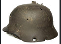 Waffen SS helmet M40 / from Karelia