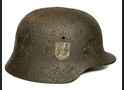 Waffen SS helmet M40 / from Moscow