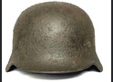 Waffen SS helmet M40 / from Moscow