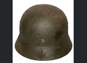 Waffen SS helmet M40 / from Moscow