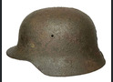 Waffen SS helmet M40 / from Moscow