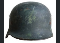 Waffen SS helmet M35 DD / from Stalingrad