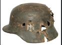 Wehrmacht helmet M40 / from Stalingrad