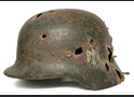 Wehrmacht helmet M40 / from Stalingrad