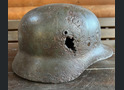 German helmet M40 / from Stalingrad