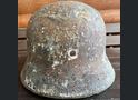 German helmet M40 / from Murmansk