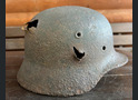 German helmet M40 / from Stalingrad