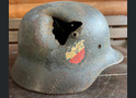 German helmet M35 DD / from Stalingrad