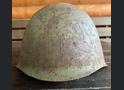 Soviet helmet SSh39 / from Stalingrad 