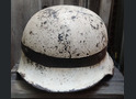 Winter camo Wehrmacht helmet M40 / from Stalingrad