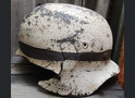 Winter camo Wehrmacht helmet M40 / from Stalingrad