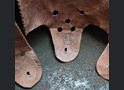 Winter camo Wehrmacht helmet M40 / from Stalingrad