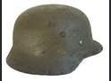 German helmet M35 / from Lake Seliger