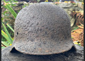 Waffen SS helmet M40 / from Rzhev