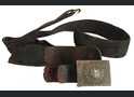 Wehrmacht belt with buckle "Gott mit Uns" / from Stalingrad