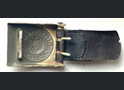 Wehrmacht belt with buckle "Gott mit Uns" / from Stalingrad