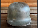 Wehrmacht helmet M40 / from Stalingrad