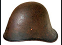 Romanian helmet / from Stalingrad