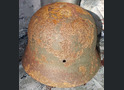 Wehrmacht helmet M40 / from Leningrad