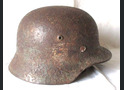 German helmet M35 / from Stalingrad