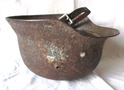 German helmet M35 / from Stalingrad