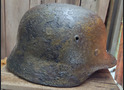 Wehrmacht helmet M40 / from Kalinin